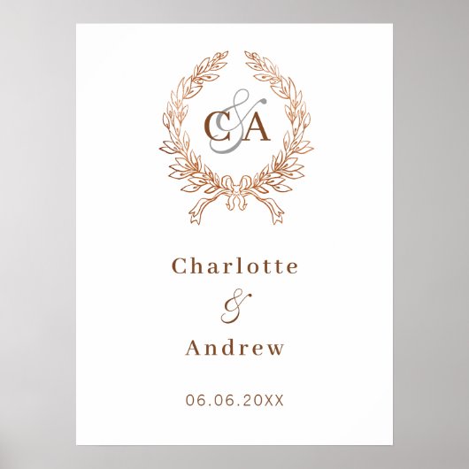 Rose Goldkranz Poster (Vorne)