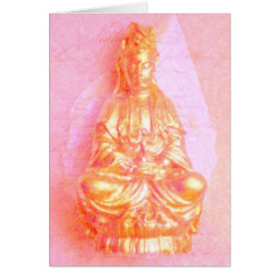 Rose-GoldKwan Yin Karte