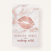 Rose Goldlips Schönheitssalon Ausweis (Vorderseite)