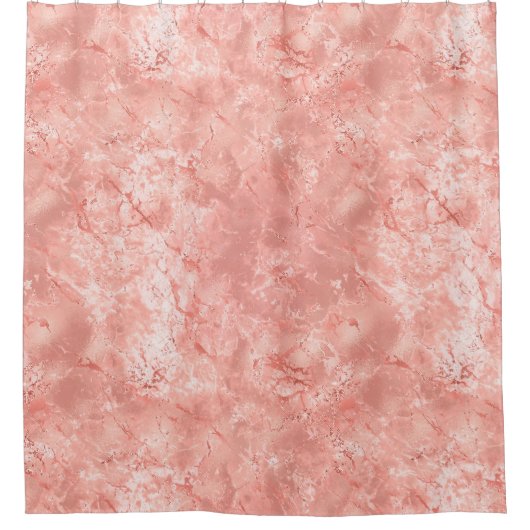 Rose - Goldmarmor 4 Duschvorhang (Vorderseite)