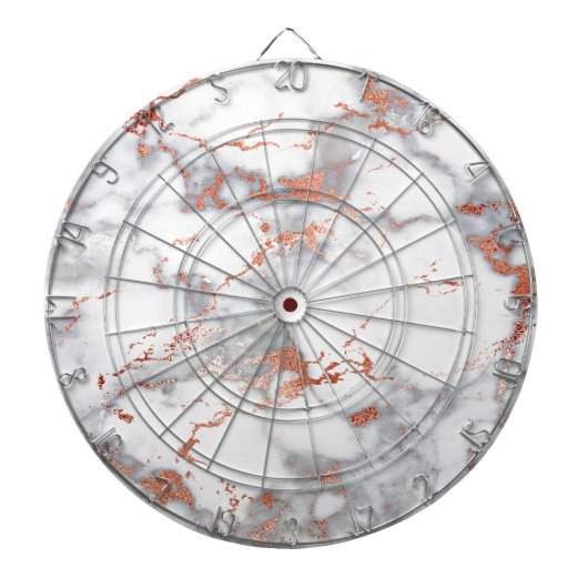 Rose, Goldmarmor Dartscheibe (vorne)