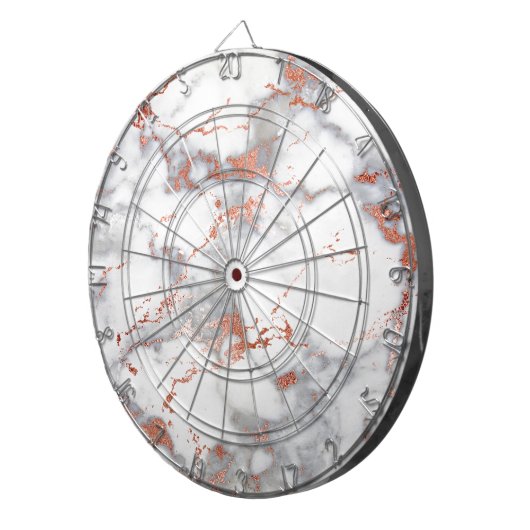 Rose, Goldmarmor Dartscheibe (Vorderseite rechts)