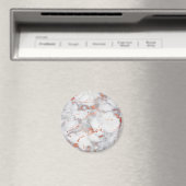 Rose, Goldmarmor Magnet (In Situ (Geschirrspüler))