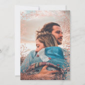 Rose Goldmedaille Einladung (Rückseite)