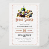 Rose Goldmedaille Folieneinladung (Vorderseite)