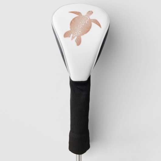 Rose Goldmedaille Golf Headcover (Vorderseite)
