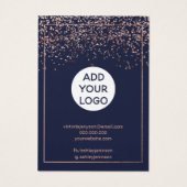 Rose Goldmedaille Logo Schmuck Ohrring-Anzeige (Rückseite)