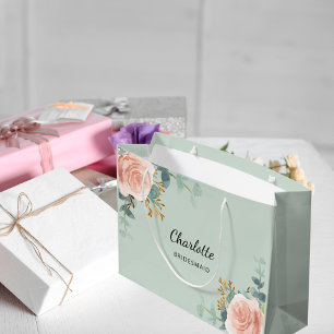 Rose Goldmedaille Salbei Große Geschenktüte