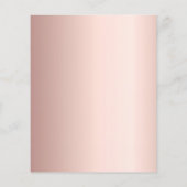 Rose Goldpampen Flyer (Hinten)