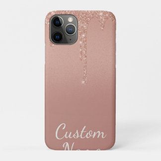 Rose Goldrot Gliter Sparkle Case-Mate iPhone Hülle