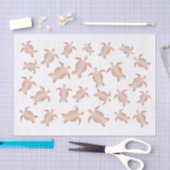 Rose Goldschildkröten Seidenpapier (Handwerk)