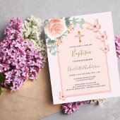 Rose Goldschmetterlinge Blumenarsch Taufe