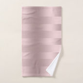 Rose-Goldstreifen Badhandtuch Set (Handtuch)