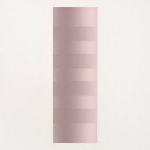 Rose-Goldstreifen Yogamatte (Vorderseite)