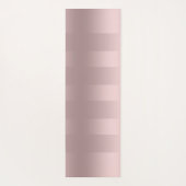 Rose-Goldstreifen Yogamatte (Rückseite)