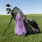 Rose Golfhandtuch (Gras)