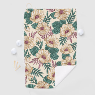 Rose Golfhandtuch