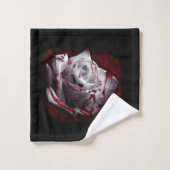 Rose Gothic Floor matte mittelgroß Badhandtuch Set (Waschlappen)