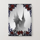 Rose Gothic Mansion Button (Vorderseite)