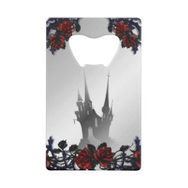 Rose Gothic Mansion Geldbeutel Flaschenöffner