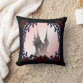 Rose Gothic Mansion Kissen (Decke)