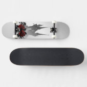 Rose Gothic Mansion Skateboard (Horizontal)