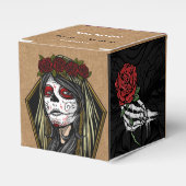 Rose Gothic Wedding Geschenkschachtel (Vorderseite)