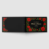 Rose Gothic Wedding Guest Book Gästebuch (Voll)