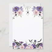 Rose gotisch-romantisch zwischen Hochzeit Save The Date (Rückseite)