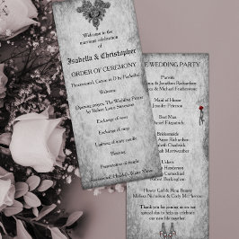 Rose Gotische Hochzeit Programm