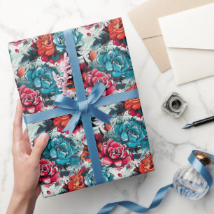 Rose Graffiti Urban Streetwear Geschenkpapier
