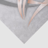 Rose Grau Marbella Abstrakte Kunst Seidenpapier (Ausschnitt)