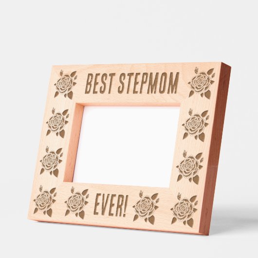 Rose Gravur für Stepmoms Geätzte Rahmen (Links)