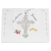 Rose Große Geschenktüte (Vorderseite)