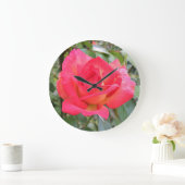 Rose Große Wanduhr (Zuhause)