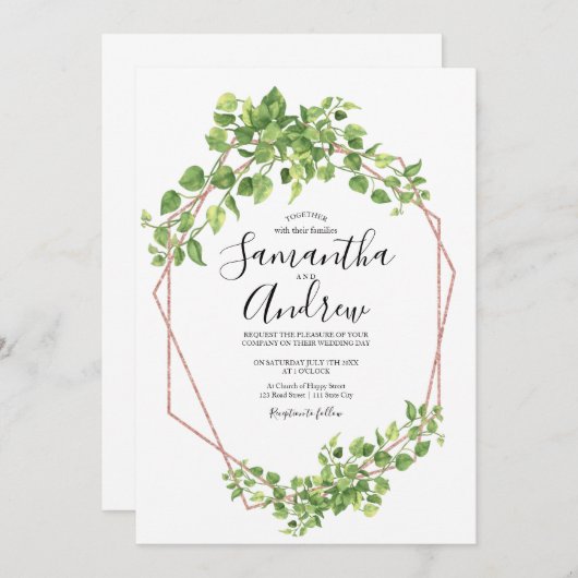 Rose Grüne Weinroute Mendrisiotto Einladung (Vorne/Hinten)