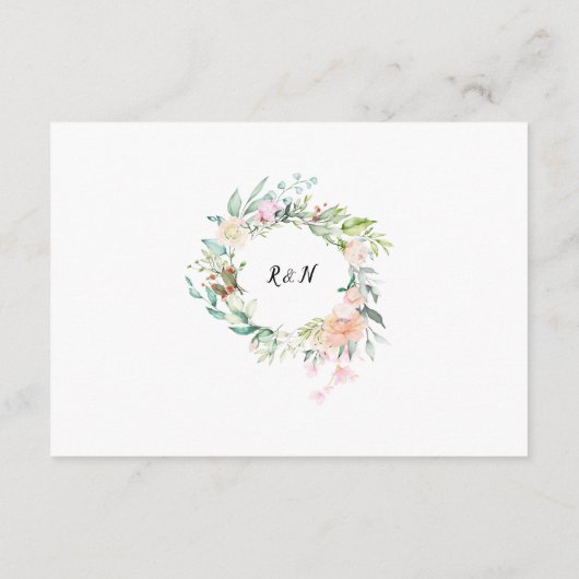 Rose Grünflächen Blumenzwiebeln Details Begleitkarte (Rückseite)