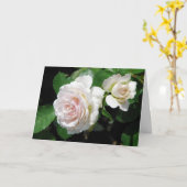 Rose Grußkarte Karte (Gelbe Blume)