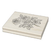 Rose Gummistempel (Stempel)