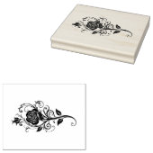 Rose Gummistempel (Stempel)