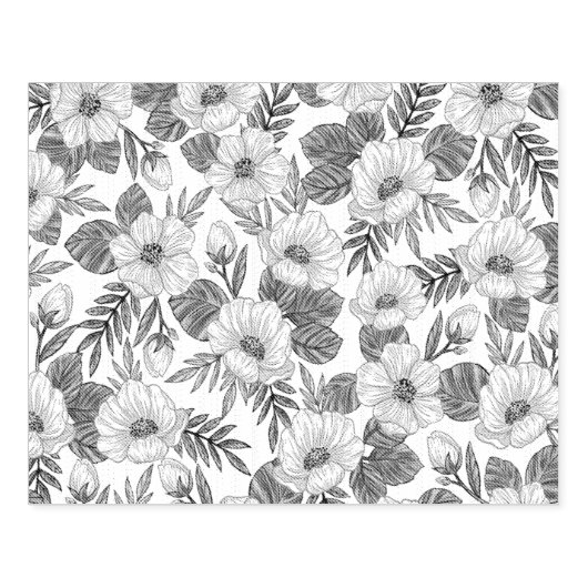 Rose Gummistempel (Prägung)