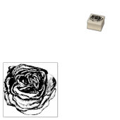 Rose Gummistempel (Stempel)