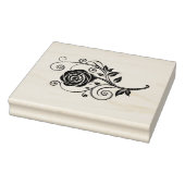Rose Gummistempel (Stempel)