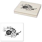 Rose Gummistempel (Stempel)