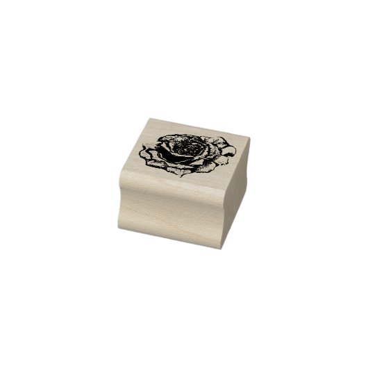 Rose Gummistempel (Stempel)