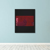 Rose-Haired Beauty Leinwanddruck (Insitu (Holzboden))