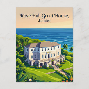Rose Hall Great House Jamaika Postkarte