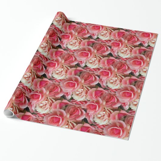 Rose halten gegeneinander geschenkpapier (Ungerollt)