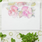 Rose Handtuch (Gefaltet)