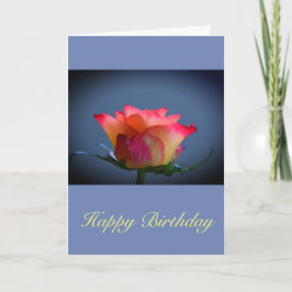 Rose Happy Birthday Personalizable Card Karte
